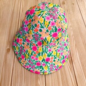 Summer hat toddler/ young girls. New Floral
